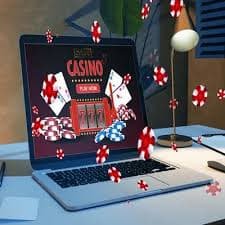 Tampilan tablet Bikini Paradise dengan kontrol responsif